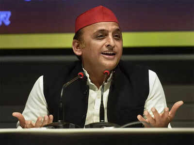 ‘Fierce falling contest between rupee and BJP’s image’: Akhilesh Yadav | India News