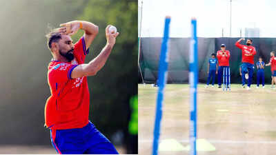 ‘Your yorker is breathtaking’: Mohammed Shami breathes fire, stumps shattered in nets – WATCH | Cricket News