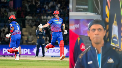 Watch: 5 runs off one ball! Nehra fumes over costly overthrow by Gill | Cricket News
