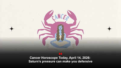 Cancer Horoscope Today, April 14, 2026: Saturn’s pressure can make you defensive